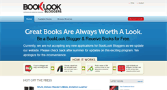 Desktop Screenshot of booklookbloggers.com